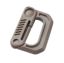 Карабин FMA Type D Quick Hook Small песочный