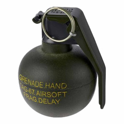 Граната страйкбольная TAG-67 с активной чекой