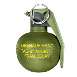 Граната страйкбольная TAG-67 с активной чекой
