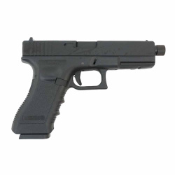 Пистолет газовый KJWorks Glock 18,авто, резьб. п/глушитель Пистолет газовый KJWorks Glock 18,авто, резьб. п/глушитель