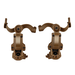 Крепления для наушников на шлем WOSPORT Helmet Rail Adapter (Тан)