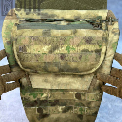 Напашник SKIF Armor SB-2, двойной, с подсумком (Мох) Напашник SKIF Armor SB-2, двойной, с подсумком (Мох)