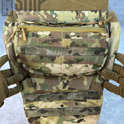 Напашник SKIF Armor SB-2, двойной, с подсумком (Multicam)