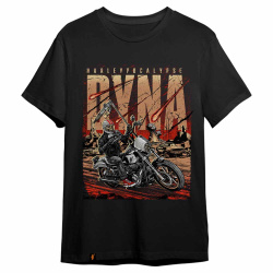 Футболка GO!HARLEY "HARLEYPOCALYPSE DEATH" (Черный, 2XL)