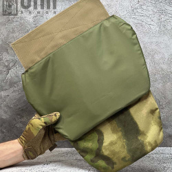 Напашник SKIF Armor SB-2, двойной, с подсумком (Мох) Напашник SKIF Armor SB-2, двойной, с подсумком (Мох)