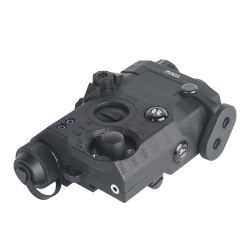 Комплекс тактический WADSN PEQ-15 фонарь, зеленый ЛЦУ, ИК-режим, черный