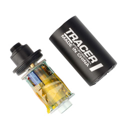 Трассерная насадка-глушитель с адаптером WOSPORT High Power Flash, черный Трассерная насадка-глушитель с адаптером WOSPORT High Power Flash, черный