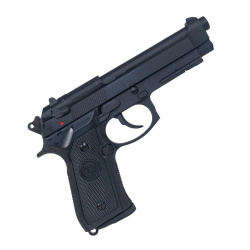 Пистолет газовый KJWorks Beretta M9A1, чёрн.ствол Пистолет газовый KJWorks Beretta M9A1, чёрн.ствол