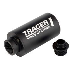 Трассерная насадка-глушитель с адаптером WOSPORT High Power Flash, черный Трассерная насадка-глушитель с адаптером WOSPORT High Power Flash, черный