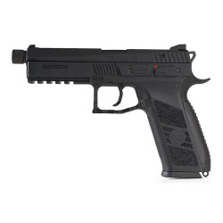 Пистолет газовый KJWorks CZ P-09 DUTY, с резьбой для глушителя Пистолет газовый KJWorks CZ P-09 DUTY, с резьбой для глушителя