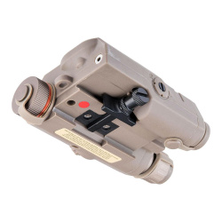 Комплекс тактический WADSN PEQ-15 фонарь, красный ЛЦУ, ИК-режим, тан