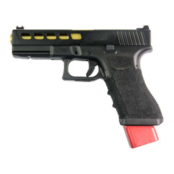 Пистолет газовый Double Bell Glock 17 ZEV черный Пистолет газовый Double Bell Glock 17 ZEV черный