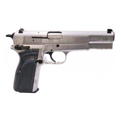 Пистолет газовый WE BROWNING HI POWER MK3 хром Пистолет газовый WE BROWNING HI POWER MK3 хром