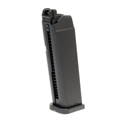 Магазин пистолетный KJW Glock 18 грин-газ / совместим c WE Магазин пистолетный KJW Glock 18 грин-газ / совместим c WE