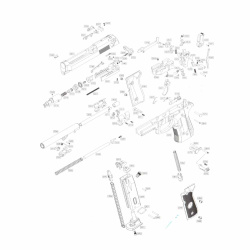 WE M-92 Gen2 резинка выпускного клапана №94 WE M-92 Gen2 резинка выпускного клапана №94
