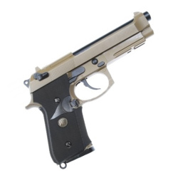Пистолет газовый WE Beretta M9A1, тан Пистолет газовый WE Beretta M9A1, тан