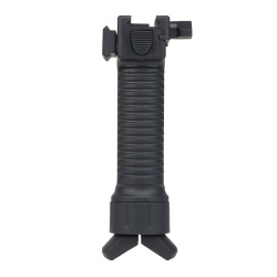 Ручка тактическая с сошками WOSPORT, черный