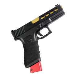 Пистолет газовый Double Bell Glock 17 ZEV черный Пистолет газовый Double Bell Glock 17 ZEV черный