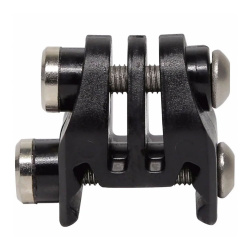 Крепление WOSPORT камеры Go Pro на планку Пикатинни черный