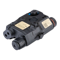 Комплекс тактический WADSN PEQ-15 фонарь, зеленый ЛЦУ, ИК-режим, черный