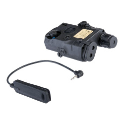 Комплекс тактический WADSN PEQ-15 фонарь, красный ЛЦУ, ИК-режим, черный