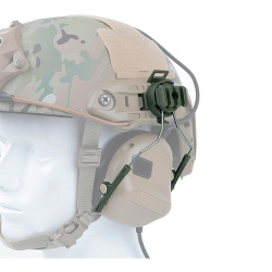 Крепления для наушников Comtac на шлем WOSPORT (Олива)