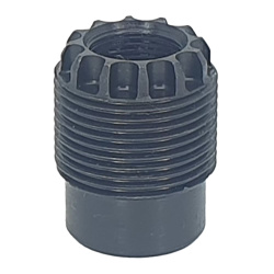 Адаптер для глушителя Дайс 14мм-24мм с пазами