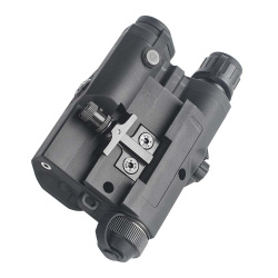 Комплекс тактический WADSN PEQ-15 фонарь, зеленый ЛЦУ, ИК-режим, черный