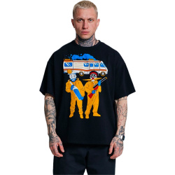 Футболка оверсайз Mother Russia 'Во все тяжкие' (Черный, L)