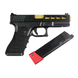 Пистолет газовый Double Bell Glock 17 ZEV черный Пистолет газовый Double Bell Glock 17 ZEV черный