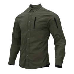 Рубашка тактическая EmersonGear Blue Label Triple Tech (Ranger Green, 2XL)