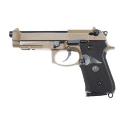 Пистолет газовый WE Beretta M9A1, тан Пистолет газовый WE Beretta M9A1, тан