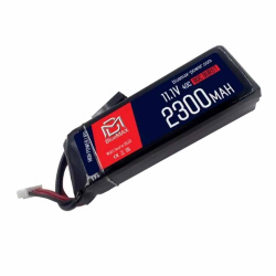 Аккумулятор 11.1В 2300мАч мини-разд LiPo BlueMAX 40С мини-разъем / 104*34*25