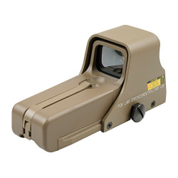 Прицел коллиматорный репл. EOTech 552 CM ТАН красная,зеленая марка