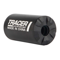 Трассерная насадка-глушитель WOSPORT Airsoft Auto Tracer (85 мм), черный Трассерная насадка-глушитель WOSPORT Airsoft Auto Tracer (85 мм), черный