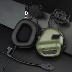 Активные наушники на шлем WOSPORT HD-11 Gen.5 (Олива)