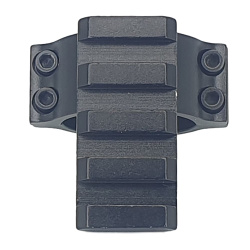 Крепление кольцо 25мм с планкой Пикатинни