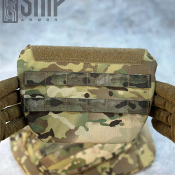 Напашник SKIF Armor SB-2, двойной, с подсумком (Multicam)