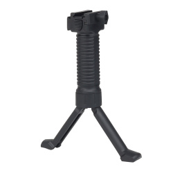 Ручка тактическая с сошками WOSPORT, черный