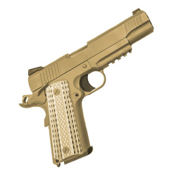 Пистолет газовый WE Colt M45A1, тан Пистолет газовый WE Colt M45A1, тан