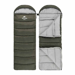 Спальный мешок NATUREHIKE U350S -17/-3 Олива Спальный мешок NATUREHIKE U350S -17/-3 Олива