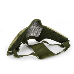 Маска на нижнюю часть лица WOSPORT Steel Mesh Mask, ткань/сетка (Мох) Маска на нижнюю часть лица WOSPORT Steel Mesh Mask, ткань/сетка (Мох)