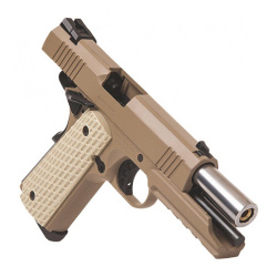 Пистолет газовый WE Colt 1911А1 Desert Warrior 4.3, тан Пистолет газовый WE Colt 1911А1 Desert Warrior 4.3, тан