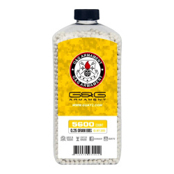 Шары G&G 0.25 Perfect, белый, 5600 шт, бутылка