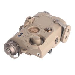 Комплекс тактический WADSN PEQ-15 фонарь, зеленый ЛЦУ, ИК-режим, тан