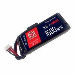 Аккумулятор 11.1В 1600мАч мини-разд LiPo BlueMAX 40С мини-разъем / 86*34*21