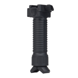 Ручка тактическая с сошками WOSPORT, черный