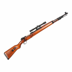 Винтовка спринг Snow Wolf Kar98K дерево, прицел