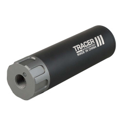 Трассерная насадка-глушитель WOSPORT Flash Silencer M (132 мм), черный Трассерная насадка-глушитель WOSPORT Flash Silencer M (132 мм), черный