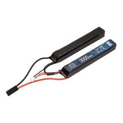 Аккумулятор 7.4В 3000 мАч 2-разд LiPo BlueMAX 20С мини-разъем / 15*21*132